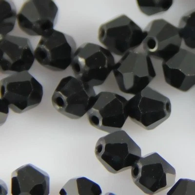 300 un. Exquisitas cuentas de cristal sueltas bicónicas de 4 mm para accesorios para hacer joyas Foto 1 de 4