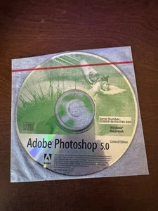 Ad0be Photoshop 5.0 Limited Edition (CD Windows Macintosh Rare Vintage - Picture 1 of 1