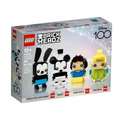Lego BrickHeadz Disney 100th Celebration 40622 Box Set New Factory Sealed 2022 - Image 1 of 4