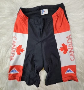 Pantalones cortos de ciclismo vintage GOL Canadá (M)  - Imagen 1 de 10