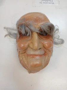Vintage 1977 Cesar Old Man Halloween Mask - Picture 1 of 3