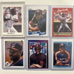 Belle, Lofton, Alomar Jr Lot Of 6 Cleveland Indians Legend Rookie Cards - Picture 1 of 7