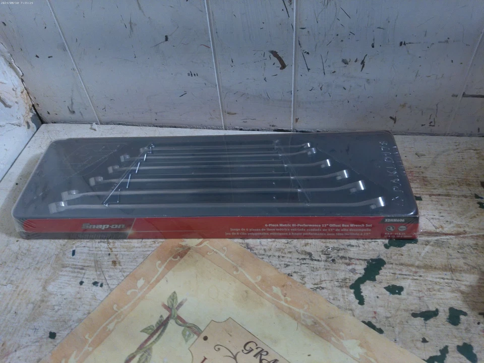 Snap On Tools 6pc 12pt Flank Drive High Performance Wrench Set 8-20mm XDHM606 - Image 1 of 1