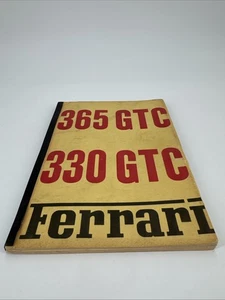 Original RARE Ferrari 365 GTC/S 330 GTC Owners Manual Handbook. Italy 1969 - Bild 1 von 10