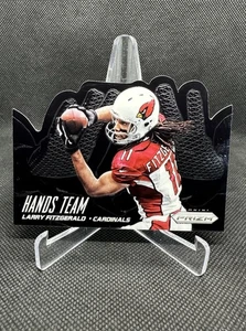 2014 Panini Prizm Hands Team Die-Cut Larry Fitzgerald #HT4 Cardinals - Picture 1 of 2