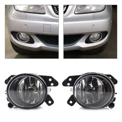 1Pair Car Front Fog Light Lamp  With Bulb For Mercedes Benz W219 2007-10 08 09 Foto 1 de 4