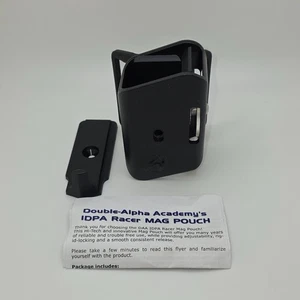 Double-Alpha DAA IDPA Racer Magazine Pouch - Black - Picture 1 of 3