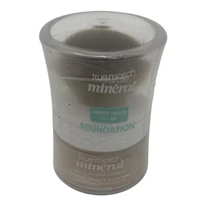 L'Oreal True Match Mineral Powder Foundation LSF 19 Creamy Natural C3/462 VERSIEGELT - Bild 1 von 4