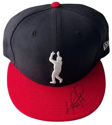 DAVID ORTIZ RED SOX SIGNED BIG PAPI NEW ERA BASEBALL CAP HAT PSA COA AD74524 - Image 1 of 4