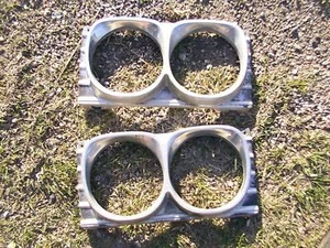 67 chevy Caprice wagon headlight bezel trim ring - Picture 1 of 1