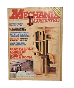 Mechanix Illustrated Magazine December 1981 How to Build Country Charm In A Room - Picture 1 of 3
