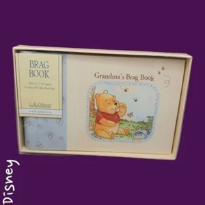 Dysney winnie the pooh grandma brag book holds 20 photos 4×6 - Picture 1 of 7