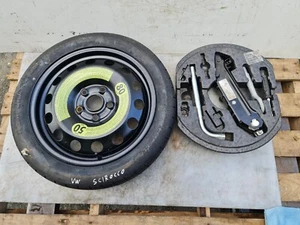 VW SCIROCCO 2008 - 2014 16" SPACE SAVER SPARE WHEEL + JACK TOOL KIT T125/70R16 - Picture 1 of 9