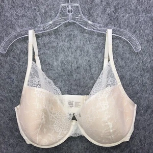Soma Bra 38DDD Beige Lightest Lift Lace Plunge Underwire 032201 - Picture 1 of 6