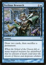 MTG - Perilous Research - Coldsnap - X1 - (LP) - FREE SHIPPING