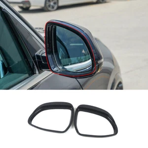 Espejo retrovisor de fibra de carbono para BMW X5 2019-2023 protección contra la lluvia borde de cejas - Imagen 1 de 4