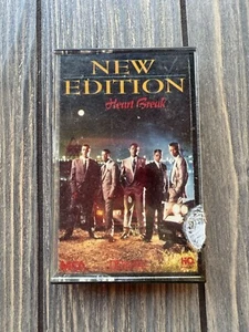 New Edition "Heart Break" Vintage Cassette Tape 1988 MCA Records R&B Album - Picture 1 of 5
