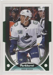 2020-21 Upper Deck Parkhurst Emerald Ice Achievement /10 Brock Boeser #255