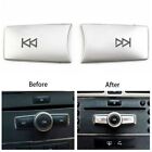 For Mercedes Benz C E GLK CLS ML Class W204 W212 Volume Buttons Sequins Cover