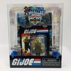 Micro GI Joe Duke First Sargent Super Impulse Worlds Smallest 2022 Comic Sealed - Picture 1 of 7