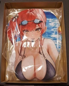 Azur Lane Zala 3D Mouse Pad Life-Size Oppai Waterside Encounter Ver. UNUSED - Picture 1 of 2