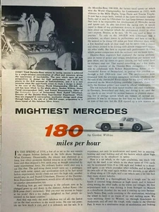 1957 Road Test Mercedes-Benz 300-SLR illustrated - Picture 1 of 5
