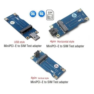 Mini PCI-E to USB Adapter With SIM card Slot for 3G 4G WWAN/LTE Module - Picture 1 of 16