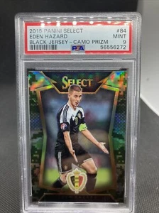 PANINI SELECT SOCCER 2015/16 EDEN HAZARD CAMO BELGIUM PRIZM /299 VARIATION G10 - Picture 1 of 2