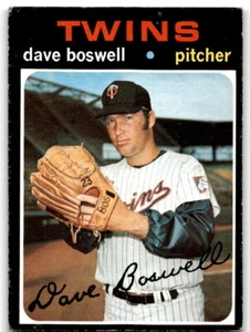 1971 Topps #675 Dave Boswell Minnesota Twins High Number - Picture 1 of 2