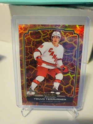 2022-23 O-Pee-Chee Platinum Hot Magma #184 Teuvo Teravainen 036/499 - Image 1 of 2