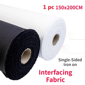Lightweight Interfacing Fabric Silk Polyester Sewing Apparel DIY Supplies - Picture 1 of 10
