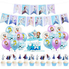 Frozen Elsa Anna Balloons Banner Princess Happy Birthday Party Decor Supplies.