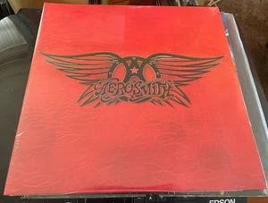 Aerosmith – Greatest Hits Red & Black Ghostly Coloured Vinyl LP 2023 Sealed - Picture 1 of 4