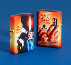 Zippo Lighter 540 Design Artist Mazzi 25Th Anniversary