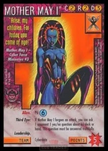 Tarjeta rara Mother May I Wildstorms CCG 1995 casi nueva Image Universe - Imagen 1 de 1