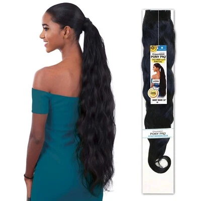 extensiones de cabello cola de caballo Foto 1 de 4