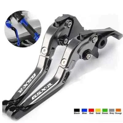For Suzuki GSXR1000 GSXR 1000 2001-2018 Adjustable Folding Brake Clutch Levers - Image 1 of 4