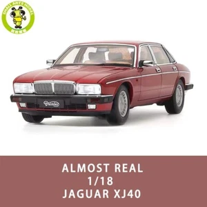 1/18 ALMOST REAL 810541 Jaguar XJ XJ40 XJ6 rojo fundido a presión modelo coche - Imagen 1 de 24
