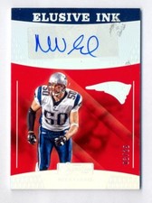 MIKE VRABEL 2016 DONRUSS SIGNATURE SERIES ELUSIVE INK AUTO #3/25 PATRIOTS