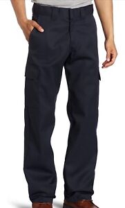 Dickies Men's Relaxed Straight-Fit Cargo Work Pant 34X32 New With Tags