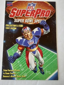 NFL Super Pro SUPER BOWL Special Edition Comic Book #1 1991 Marvel Comics - Picture 1 of 23