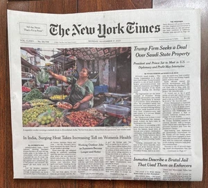THE NEW YORK TIMES - 17 de noviembre de 2025 - edición nacional - Imagen 1 de 3