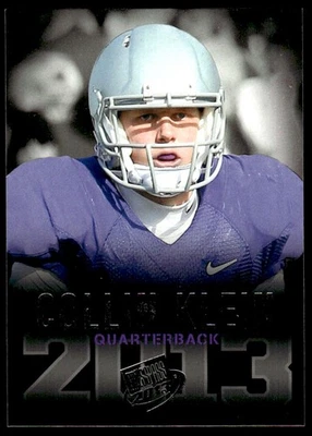 Press Pass Collin Klein #25 Kansas State Wildcats 2013 Foto 1 de 2