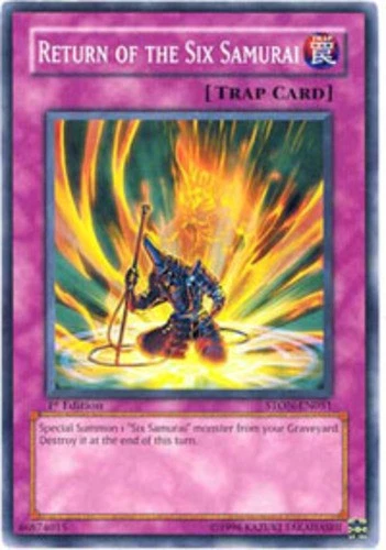 Return of the Six Samurai - STON-EN051 - Common - Unlimited Edition - Damaged - Image 1 of 1