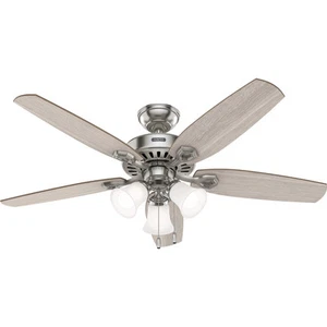 Hunter Builder Traditional Ceiling Fan with LED Light 52 inch - Picture 1 of 4