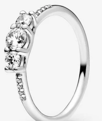 Authentic Pandora Ring, Fairytale Sparkle, #196242CZ - Image 1 of 3