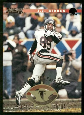 1996 Donruss Press Proofs J.J. Birden /2000 #15 *B* - Image 1 of 2