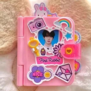 With Lock Children's Secret Notepad Pink Rabbit Student Diary Girls Gift - Picture 1 of 12