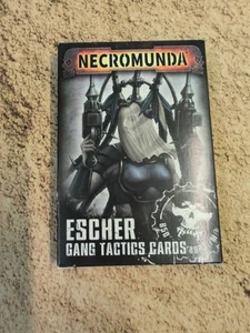 Tarjetas tácticas de pandilla Necromunda Escher - Imagen 1 de 1