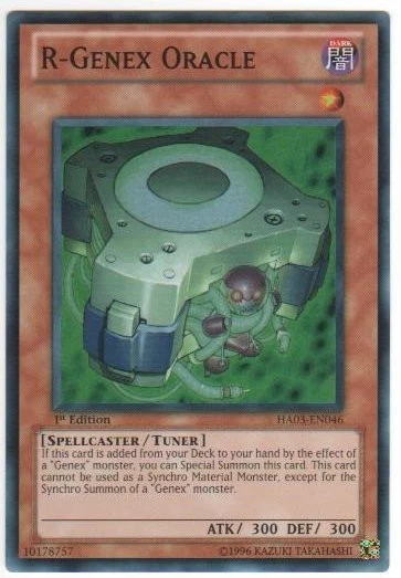 R-Genex Oracle - HA03-EN046 - Super Rare - Unlimited Edition Near Mint Hidden Ar - Image 1 of 1